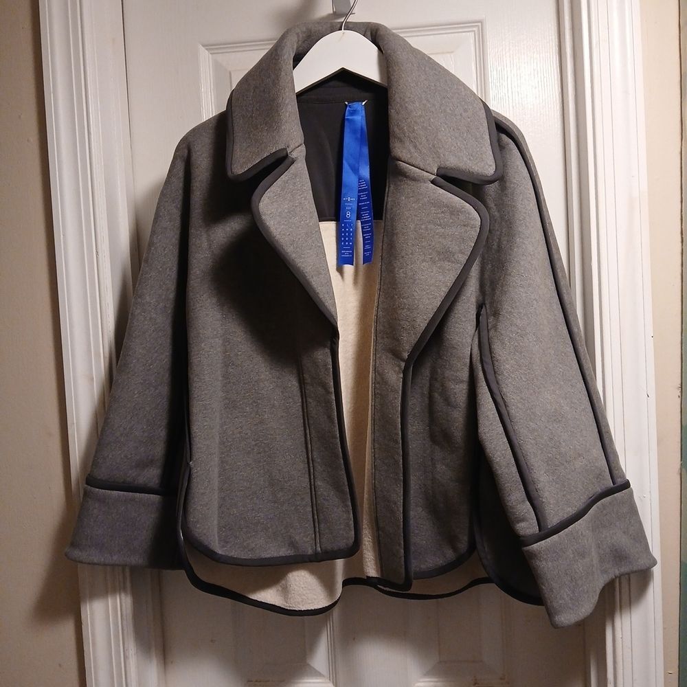 Kit and Ace Gray Concordia Open Jacket Sz.8